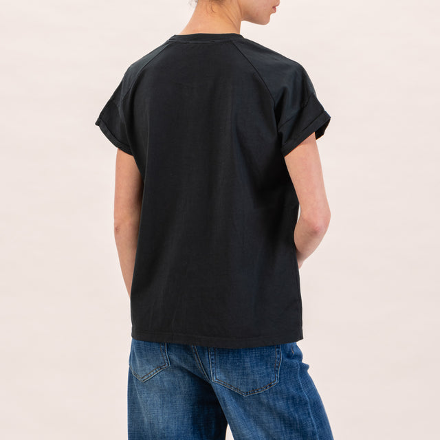 Zeroassoluto-T-shirt regular fit - nero