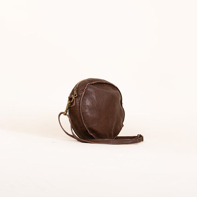 zeroassoluto-bag tambourine - dark brown