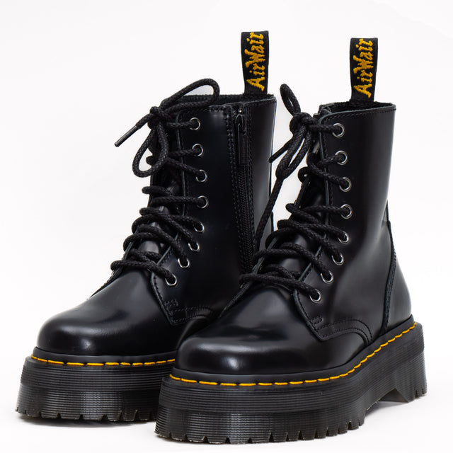 Dr.Martens-JADON leather platform boot - black