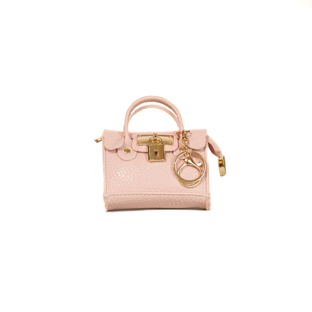 W by Whitemood-Charms mini bag - rosa