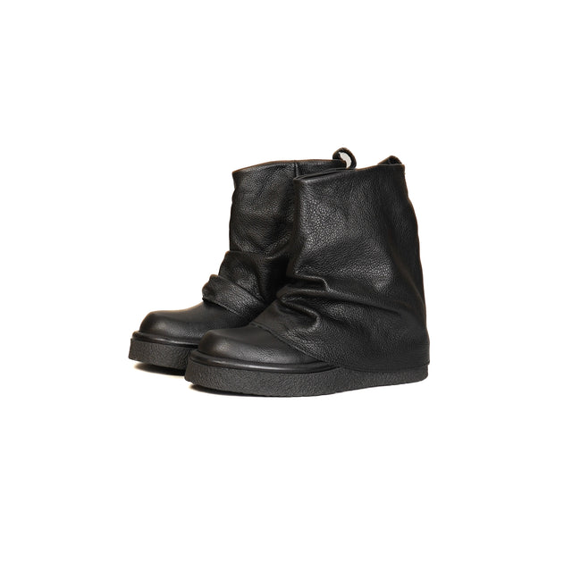 Divine Follie-Low boot with reverse - black