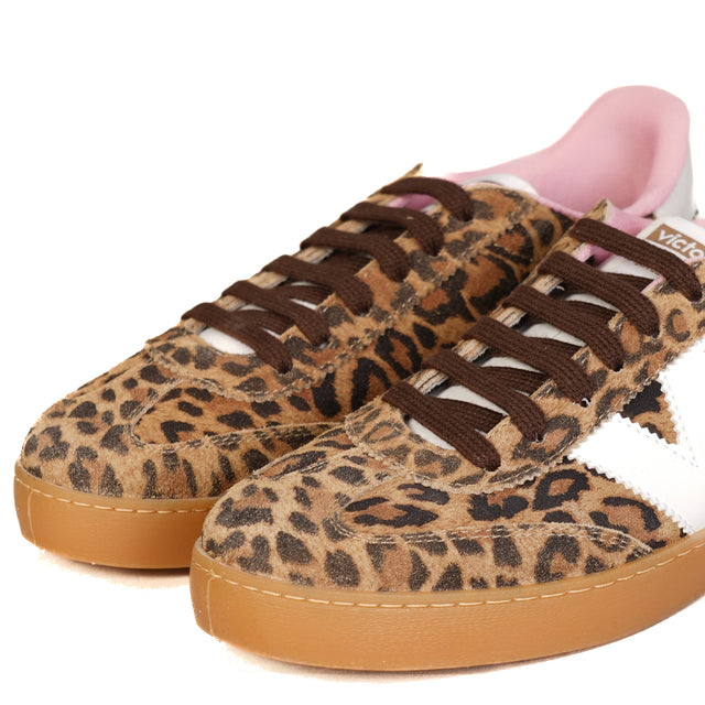 Victoria-Sneakers animalier - beige/moro