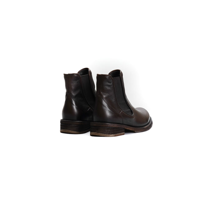 Felmini-Beatles in leather - dark brown