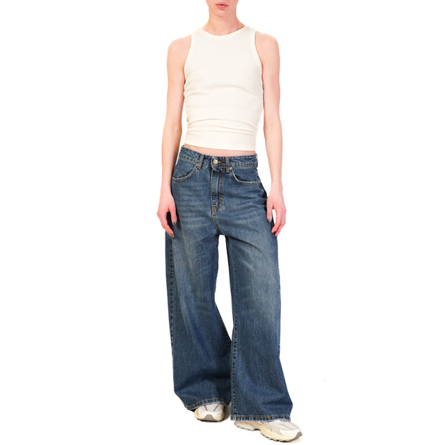 Tensione in-Jeans GIUSI wide leg - denim