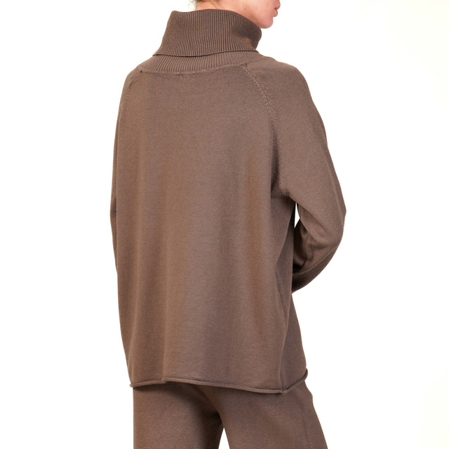 Haveone-Completo maglia e pantalone - fango