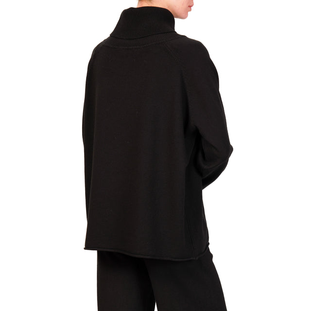 Haveone-Completo maglia e pantalone - nero