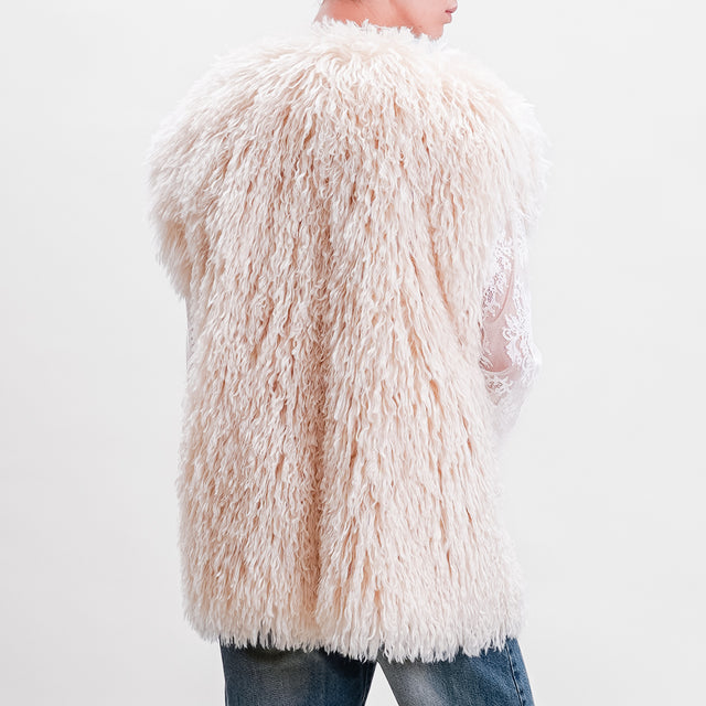 Haveone-Gilet ecomongolia - panna