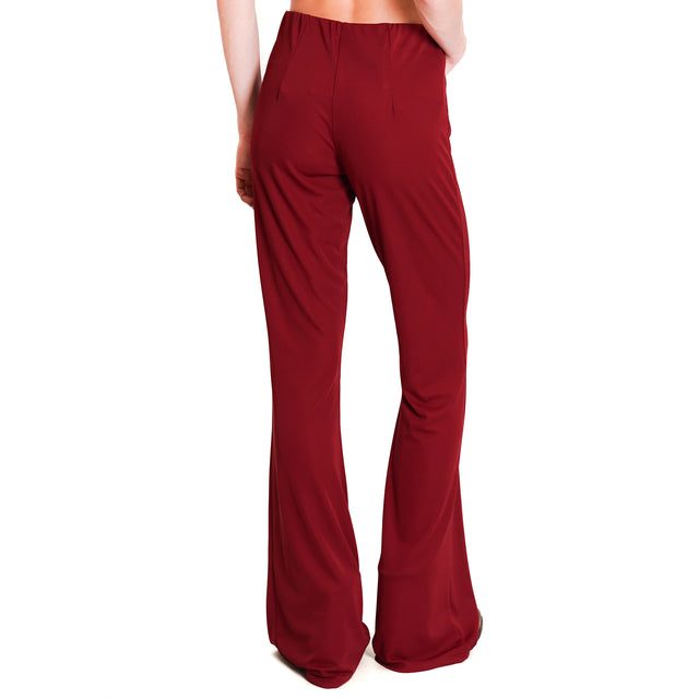 Haveone-Jersey Flare Pants - India