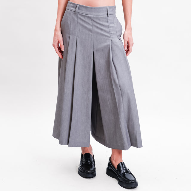 Imperial-Pleated trousers - grey