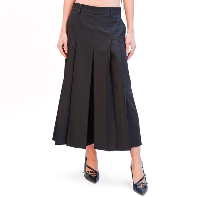 Imperial-Pleated trousers - black