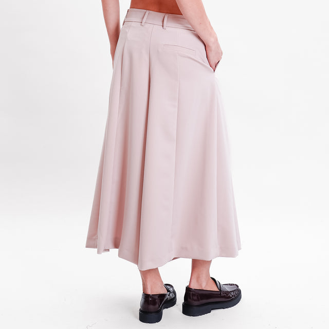 Imperial-Pleated trousers - quartz