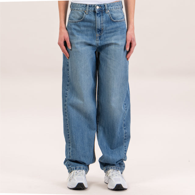 Zeroassoluto-Jeans PLUM tailored Balloon - denim