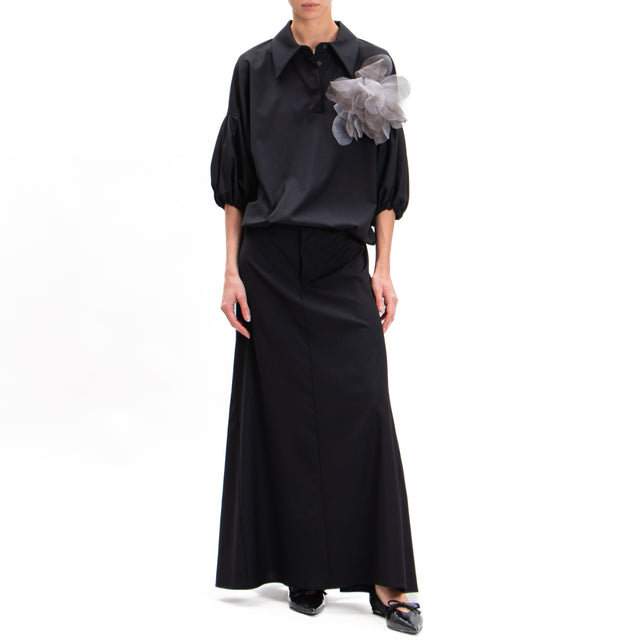 Tension in-A-line Skirt - Black