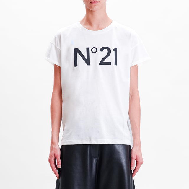 Tensione in- T-shirt N 21 - bianco/nero