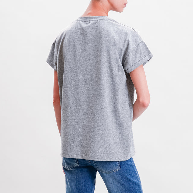 Tensione in- T-shirt N 21 - grigio/nero