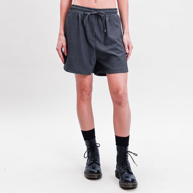 In-Short Drawstring Tension - Grey