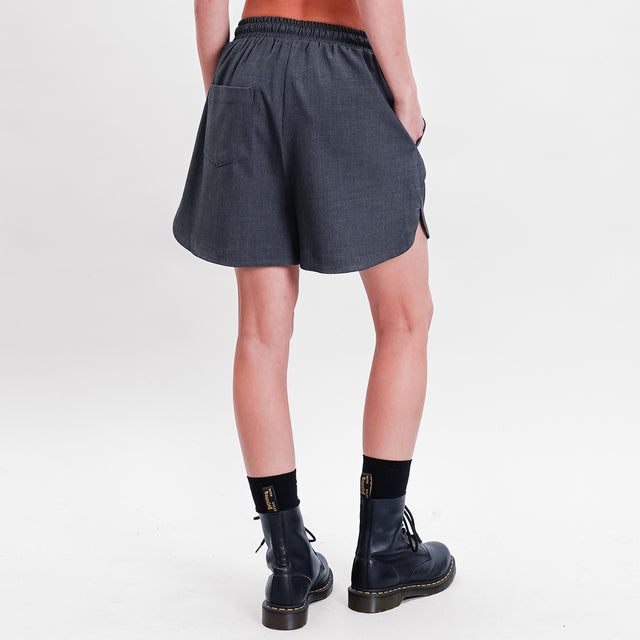 In-Short Drawstring Tension - Grey