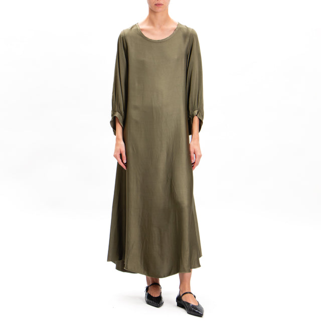 Tensione in-Abito in satin - militare