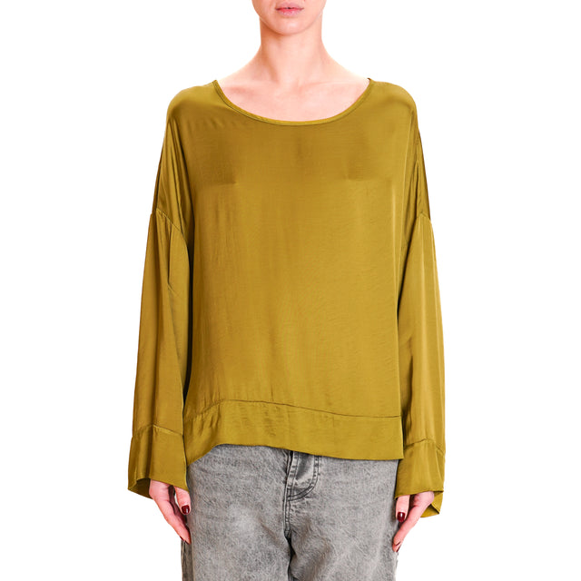 Tensione in-Blusa in satin - olio