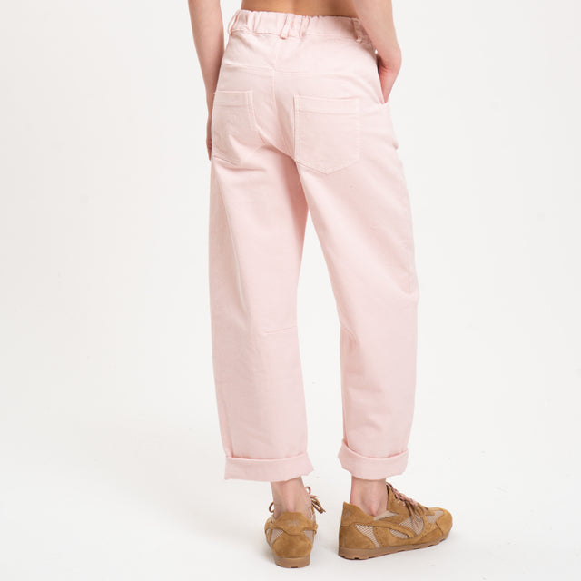 Tensione in-Pantalone elastico dietro - rosa