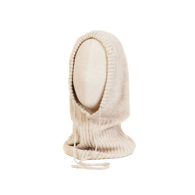 Vicolo-Balaclava a costine misto cashmere - cacha