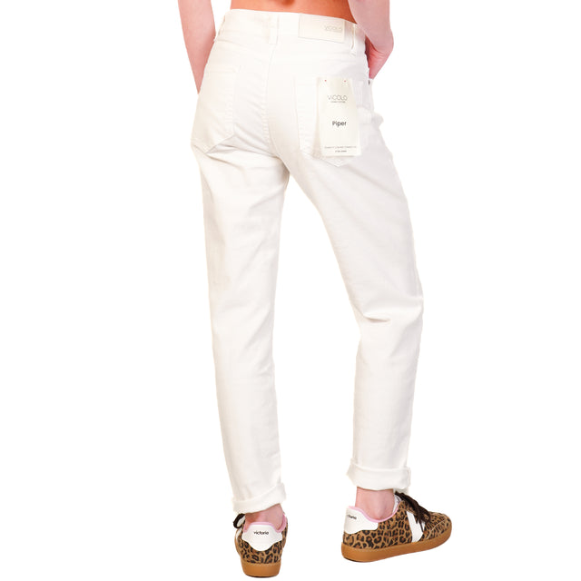 Vicolo-Jeans PIPER relaxed fit - offwhite