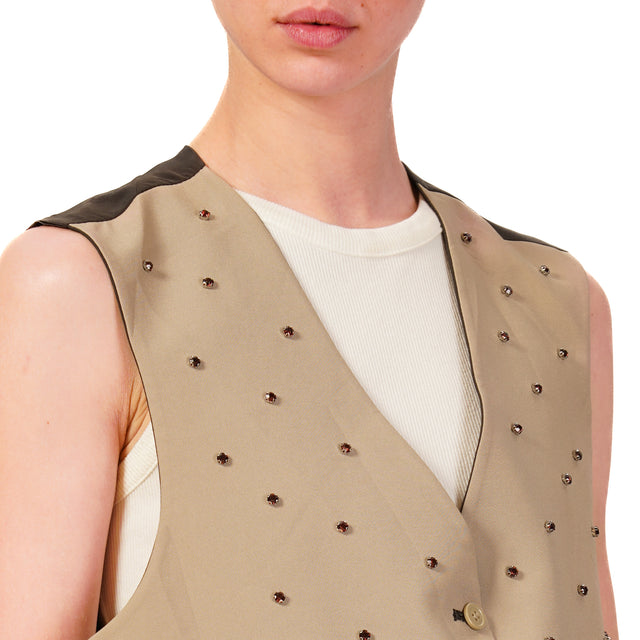 Vicolo-Gilet vintage reburn LIMITED EDITION - coloniale