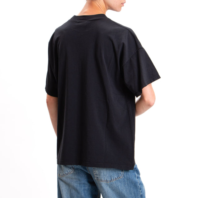 Vicolo-T-shirt "ST. MORITZ" - nero