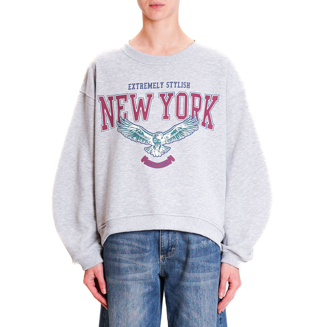 Vicolo-Felpa "NEW YORK" - grey