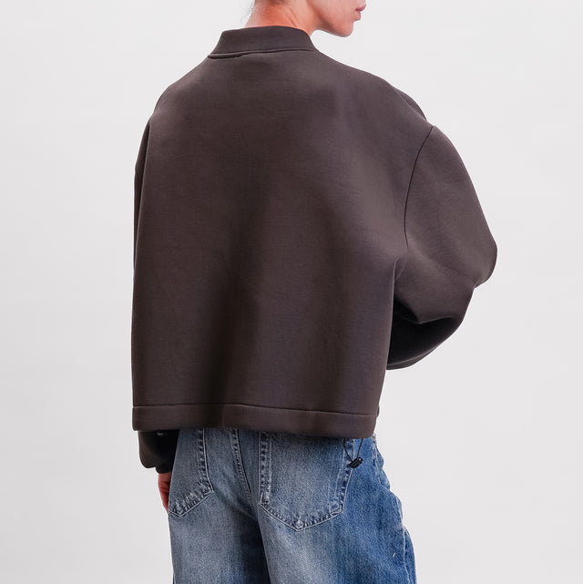 Vicolo-Bomber in neoprene - moro