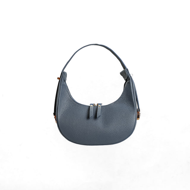 W by Whitemood-Arquè geniune leathe shoulder bag - dust