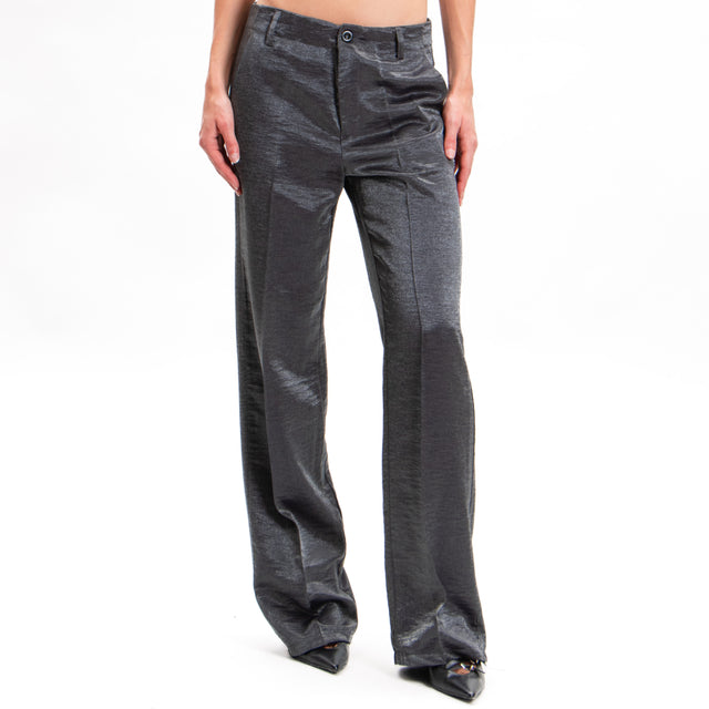 Zeroassoluto-BRIENNE straight leg trousers - lead