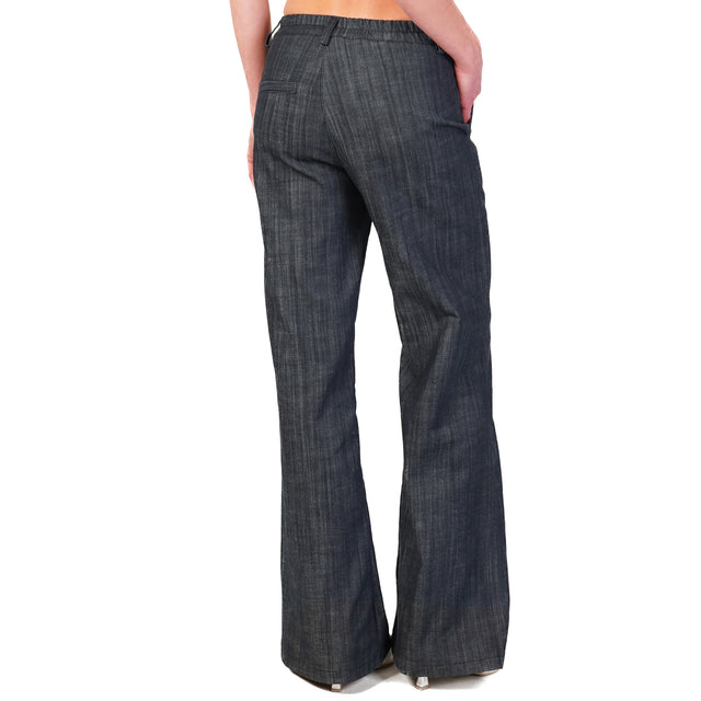 Zeroassoluto-Pantalone LILLY tela denim comfort - denim