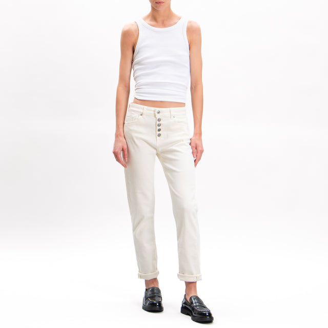 Vicolo-Jeans PIPER relaxed fit - off white