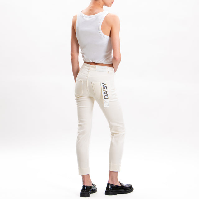 Vicolo-Jeans DAISY slim fit - off white